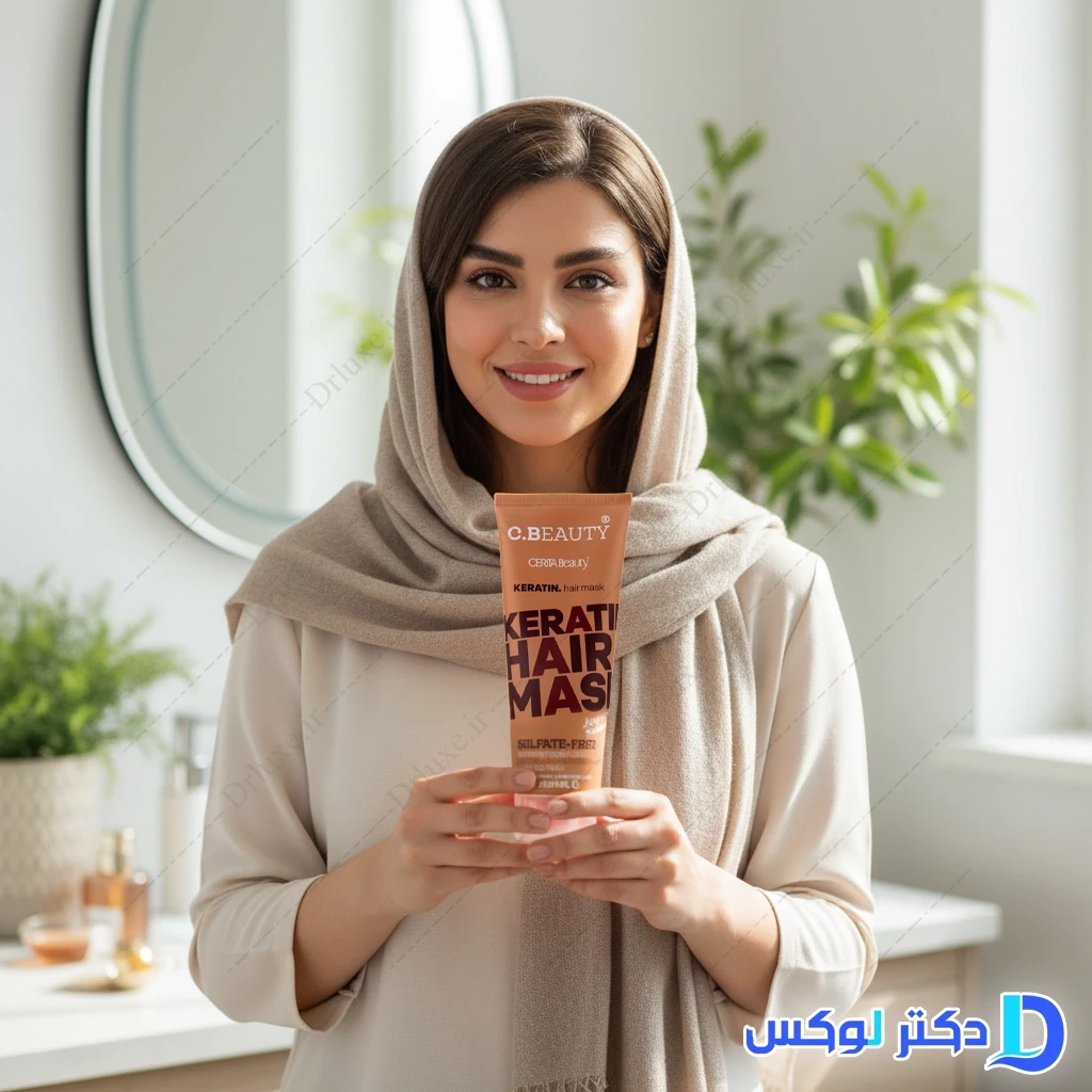 ماسک مو فاقد سولفات مناسب موی کراتینه سریتا